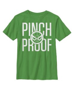 Marvel Boy's St. Patrick's Day Spider-Man Pinch Proof Child T-Shirt