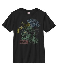 Marvel Boy's Three Heroes Child T-Shirt