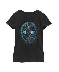 Marvel Girl's Spider-Man: Far From Home Suit Schematic Child T-Shirt