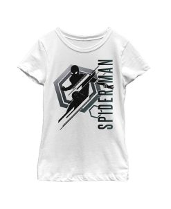 Marvel Girl's Spider-Man: Far From Home Darkness Child T-Shirt