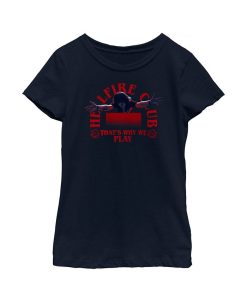 Netflix Girl's Stranger Things Eddie Munson Hellfire Club That's Why We Play Child T-Shirt