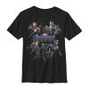 Marvel Girl's Avengers: Endgame Team Hero Child T-Shirt