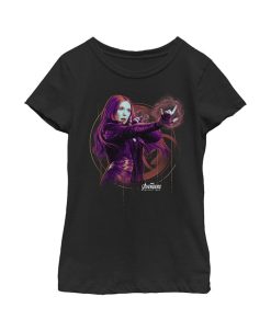 Marvel Girl's Avengers: Infinity War Witch Power Child T-Shirt