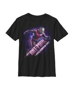 Marvel Boy's Avengers: Endgame Ant-Man Know Quote Child T-Shirt