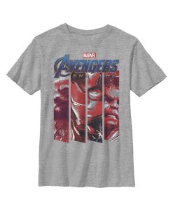 Marvel Boy's Avengers: Endgame Hero Panels Child T-Shirt