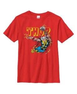 Marvel Boy's Mighty Thor Thunder Child T-Shirt