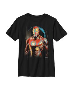 Marvel Boy's Avengers: Infinity War Iron Man Future Child T-Shirt