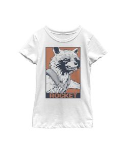 Marvel Girl's Avengers: Endgame Rocket Ready Child T-Shirt