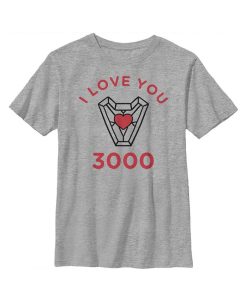 Marvel Boy's Avengers Endgame I Love You 3000 Child T-Shirt