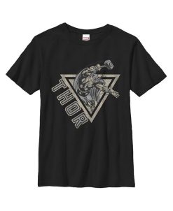 Marvel Boy's Triangle Thor Child T-Shirt