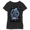Marvel Girl's Avengers: Endgame Galactic Battle Cartoon Child T-Shirt