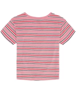 Tommy Hilfiger Big Girls Signature Stripe Tie-Front T-shirt -Carter’s Shop 23391736 fpx