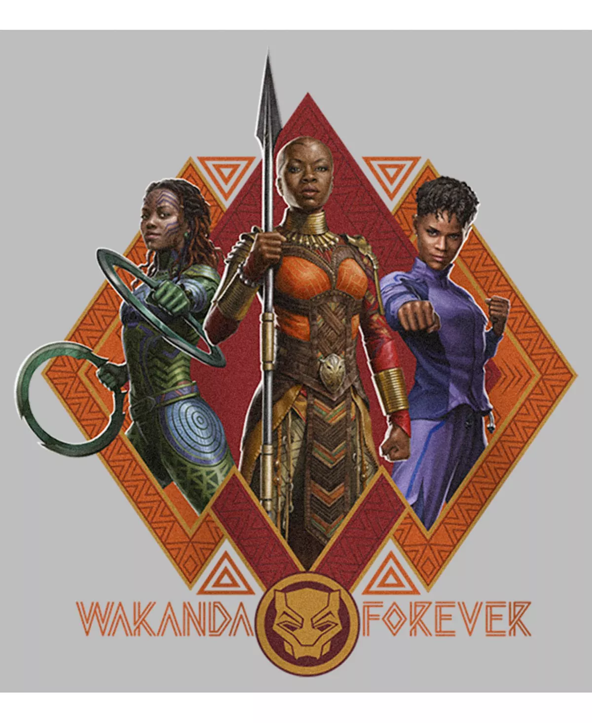 Girl's Black Panther: Wakanda Forever Okoye Shuri And Nakia Portraits Child T-Shirt Marvel Girl's Black Panther: Wakanda Forever Okoye Shuri And Nakia Portraits Child T-Shirt -Carter’s Shop