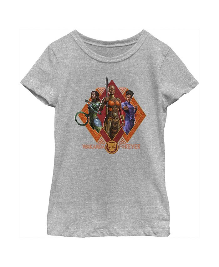Girl's Black Panther: Wakanda Forever Okoye Shuri And Nakia Portraits Child T-Shirt Marvel Girl's Black Panther: Wakanda Forever Okoye Shuri And Nakia Portraits Child T-Shirt -Carter’s Shop