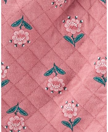 Baby Girls Floral Little Vest, Bodysuit And Pants, 3 Piece Set Carter's™ Baby Girls Floral Little Vest, Bodysuit And Pants, 3 Piece Set -Carter’s Shop