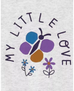 Carter's™ Baby Girls Butterfly Long Sleeve Bodysuit And Pants, 2 Piece Set -Carter’s Shop 23423626 fpx