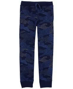 Carter's™ Big Boys Camo Pull-On French Terry Joggers