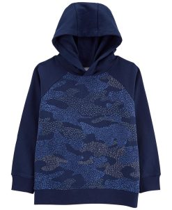 Carter's™ Little Boys Camo French Terry Pullover Hoodie