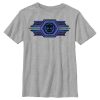 Marvel Boy's Black Panther: Wakanda Forever Ornate Logo Child T-Shirt