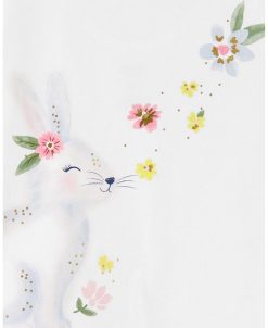 Carter's™ Little Girls Bunny T-shirt And Floral Skirt Set, 2 Piece 3 Carter's™ Little Girls Bunny T-shirt And Floral Skirt Set, 2 Piece -Carter’s Shop 23537828 fpx 1