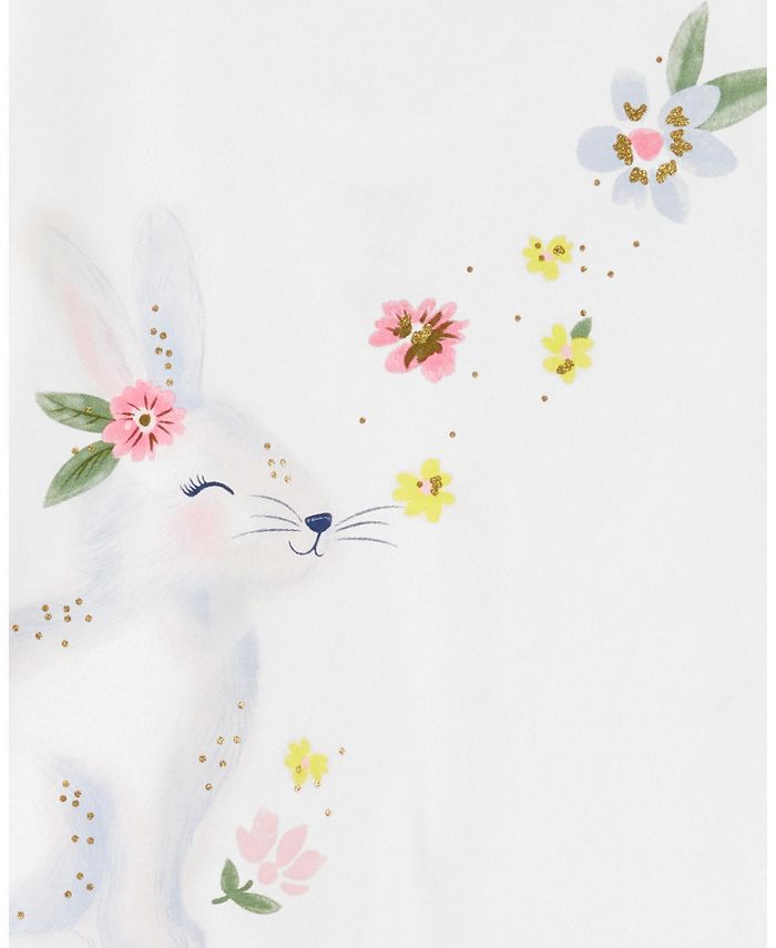 Little Girls Bunny T-shirt And Floral Skirt Set, 2 Piece Carter's™ Little Girls Bunny T-shirt And Floral Skirt Set, 2 Piece -Carter’s Shop 23537828 fpx 1