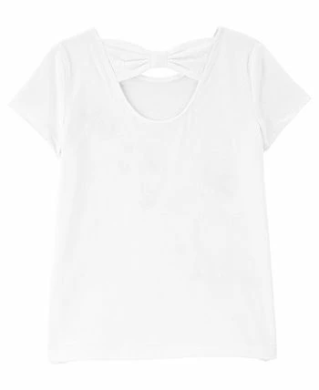 Carter's™ Big Girls Bunny T Shirt And Floral Skirt Set, 2 Piece - Image 2