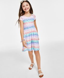 Epic Threads Big, Little & Toddler Girls Ditsy Floral Dress, Created For Macy's