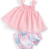 First Impressions Baby Girls Tulle Bloomer, 2 Piece Set, Created For Macy's