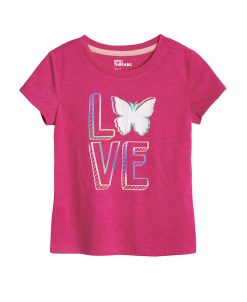 Epic Threads Little Girls LOVE Graphic T-shirt, Created For Macy's