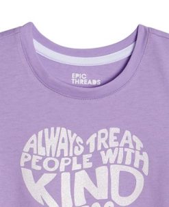 Epic Threads Oddler Girls Be Kind Graphic T-shirt, Created For Macy's -Carter’s Shop 23722874 fpx
