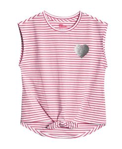 Epic Threads Big Girls Striped T-shirt, Created For Macy's