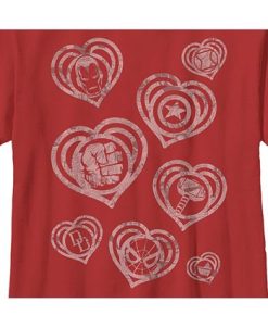 Marvel Boy's Hero Icon Hearts Child T-Shirt -Carter’s Shop 23724347 fpx