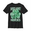 Marvel Boy's Earth's Luckiest Heroes St. Patrick's Child T-Shirt