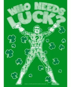 DC COMICS Boy's Batman St. Patrick's Day Riddler Who Needs Luck Distressed Child T-Shirt 3 DC COMICS Boy's Batman St. Patrick's Day Riddler Who Needs Luck Distressed Child T-Shirt -Carter’s Shop 23724651 fpx