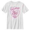 Disney Boy's Lilo & Stitch My Valentine Child T-Shirt