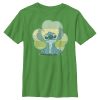 Disney Boy's Lilo & Stitch Retro Shamrock Pride Child T-Shirt
