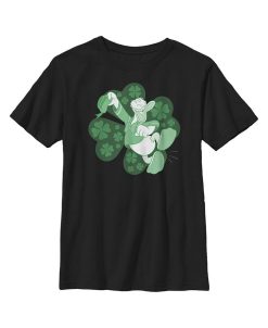 Disney Boy's Mickey & Friends Donald Duck Clover Luck Dance Child T-Shirt