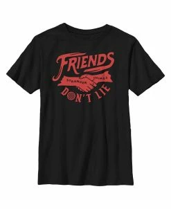 Netflix Boy's Stranger Things Friends Don't Lie Handshake Child T-Shirt