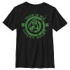 DC COMICS Boy's Justice League St. Patrick's Day Green Arrow This Is My Lucky Shirt Child T-Shirt