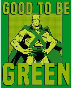 DC COMICS Boy's Justice League St. Patrick's Day Martian Manhunter Good To Be Green Child T-Shirt -Carter’s Shop 23725754 fpx