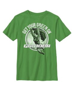 Marvel Boy's Gamora St. Patrick's Day Get Your Green On Child T-Shirt