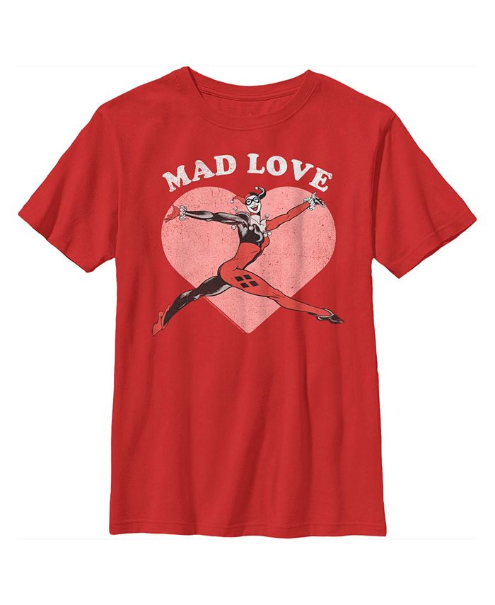 Boy's Batman Valentine's Day Harley Quinn Mad Love Child T-Shirt DC COMICS Boy's Batman Valentine's Day Harley Quinn Mad Love Child T-Shirt -Carter’s Shop