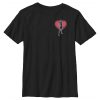 Marvel Boy's Black Widow Heart Pocket Child T-Shirt