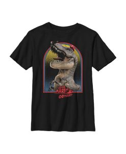 NINTENDO Boy's Super Mario Odyssey Dinosaur Child T-Shirt