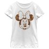 Disney Girl's Mickey & Friends Mickey And Friends Fall Minnie Child T-Shirt