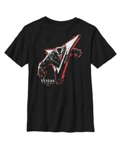 Marvel Boy's Venom: Let There Be Carnage Shiny V Child T-Shirt