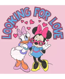 Disney Girl's Mickey & Friends Daisy And Minnie Looking For Love Child T-Shirt -Carter’s Shop 23728503 fpx