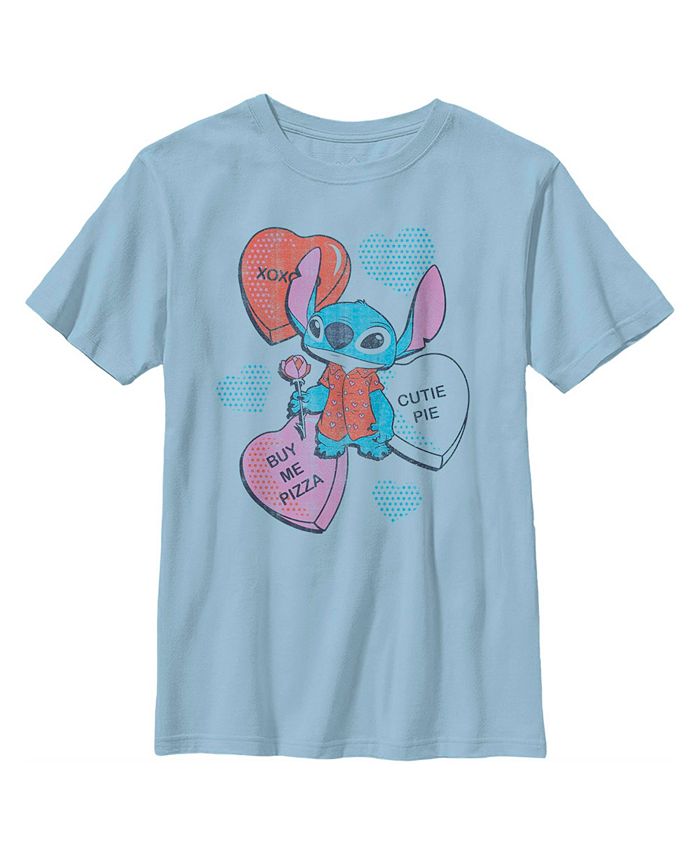 Boy's Lilo & Stitch Valentine's Day Candy Hearts Child T-Shirt Disney Boy's Lilo & Stitch Valentine's Day Candy Hearts Child T-Shirt -Carter’s Shop