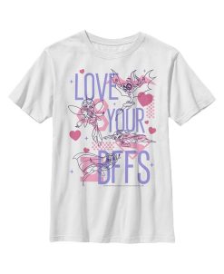 DC COMICS Boy's Batman Valentine's Day Love Your BFFS Child T-Shirt