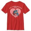 DC COMICS Boy's Batman Valentine's Day All The Clues Lead To You Child T-Shirt